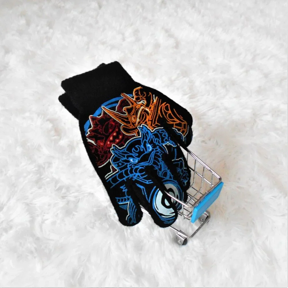 Skylanders Gloves Boys Mittens Winter